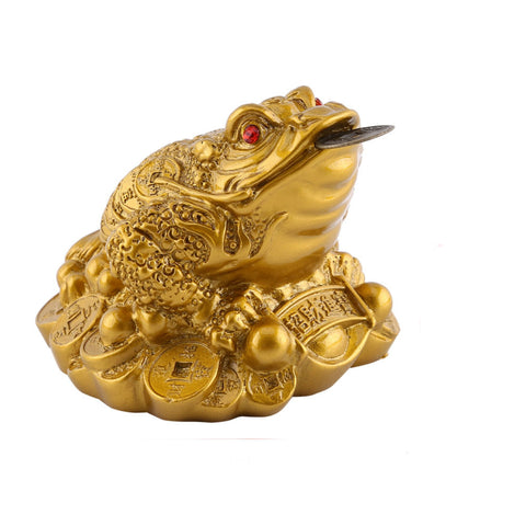 Feng Shui Money LUCKY Fortune Wealth Chinese Frog Toad