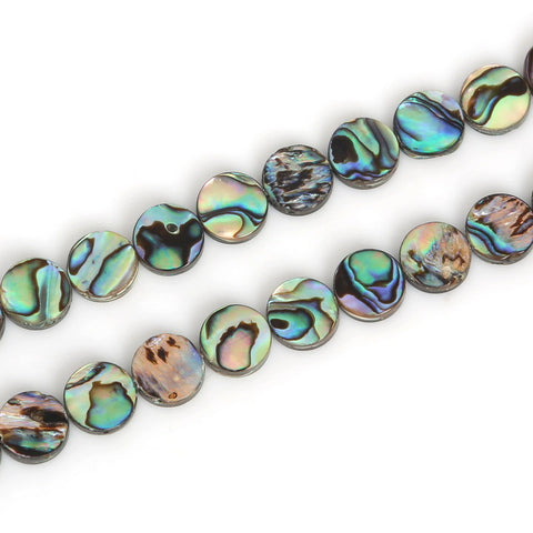 Natural Black Lip Sea Abalone Shell Beads Carved Leaf