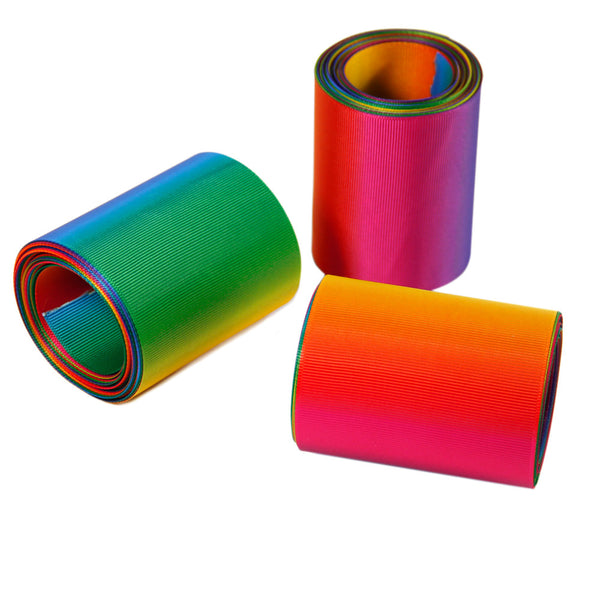 Rainbow Ribbon Grosgrain Double Side Gradient Color
