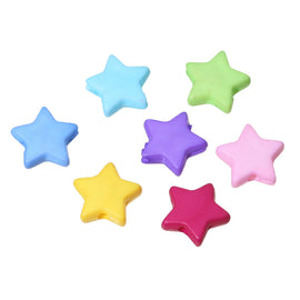 Mixed Star Acrylic Spacer Beads