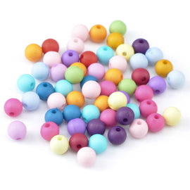 Mixed Round Acrylic Spacer Beads