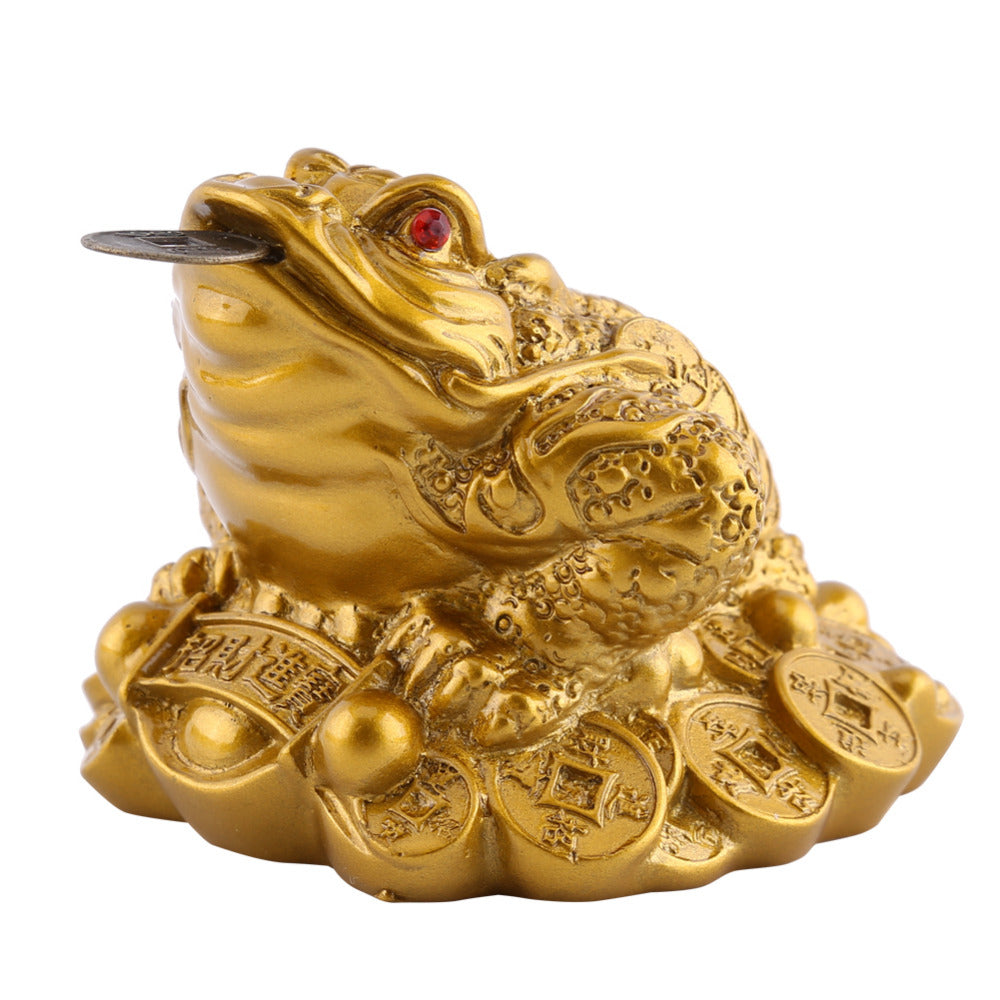 Feng Shui Money LUCKY Fortune Wealth Chinese Frog Toad