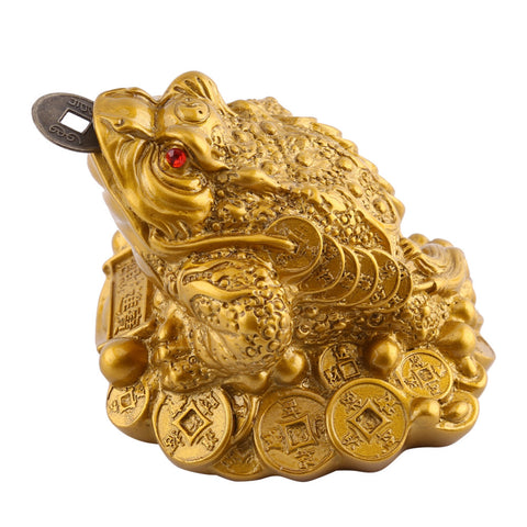 Feng Shui Money LUCKY Fortune Wealth Chinese Frog Toad